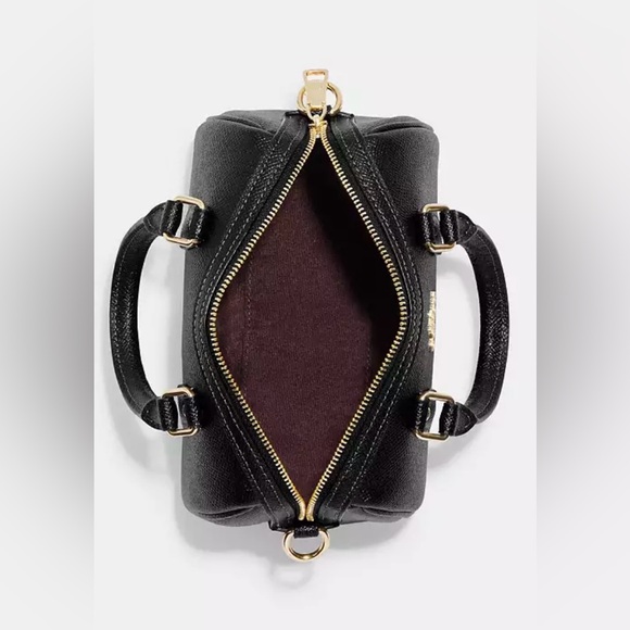 Coach mini Rowan 
New
Black with gold hardware - Picture 16 of 16